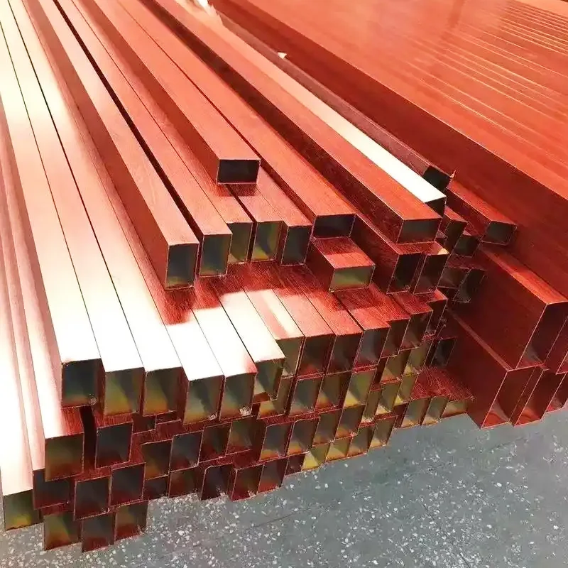 7075 Aluminium Firkantrør